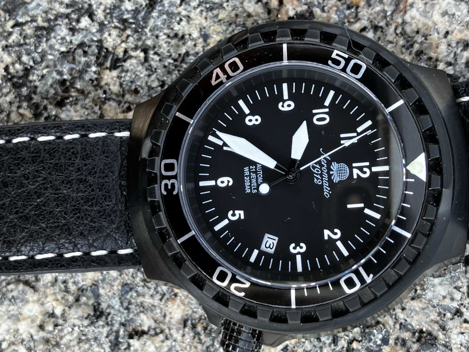 Mens Aeromatic Automatic Wristwatch Germany
