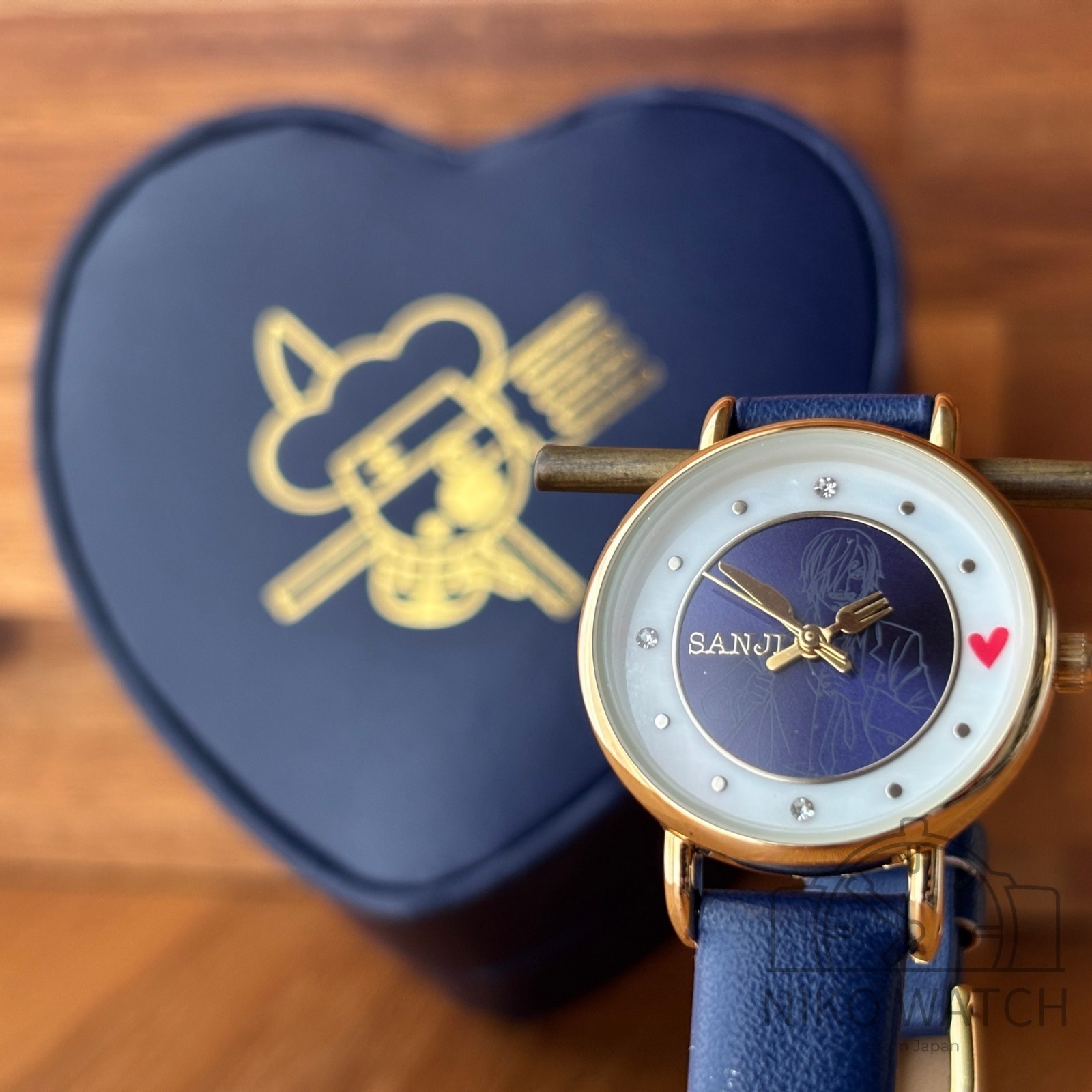 One Piece Sanji Watch Blue Dial Black Strap USJ Limitd Premium 2019 [Excellent]