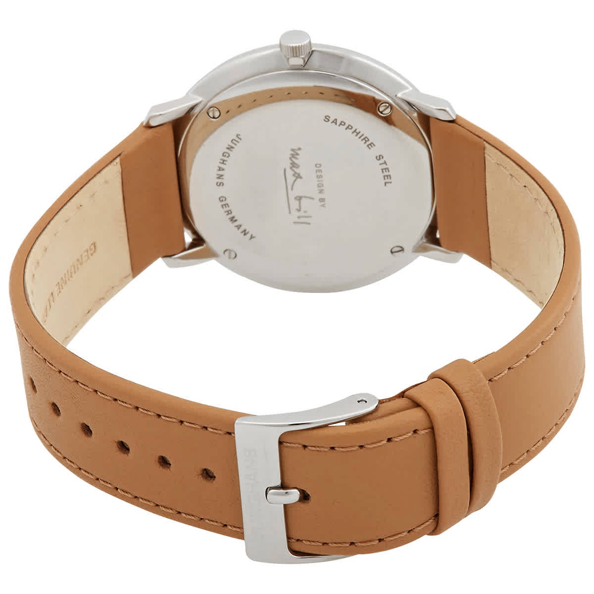Junghans Max Bill Quarz Silver-tone Dial Quartz Watch 41/4562.02