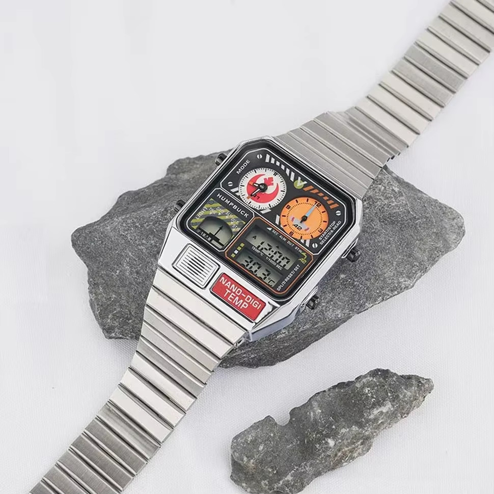 Aviator Watch Digital Chronograph Wrist Watch 33mm Multifunction Star Wars Watch