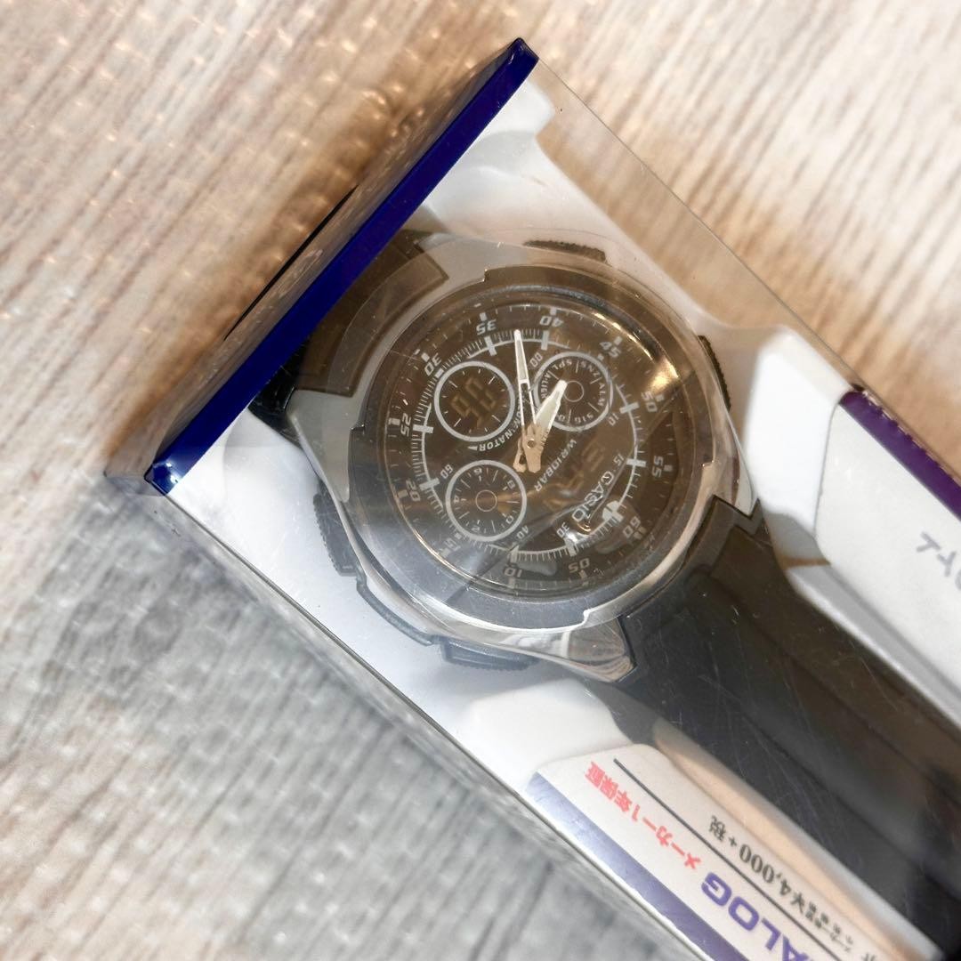 Unopened, rare CASIO Cheap Casio watch AQ-163W-1B1JF (main unit)
