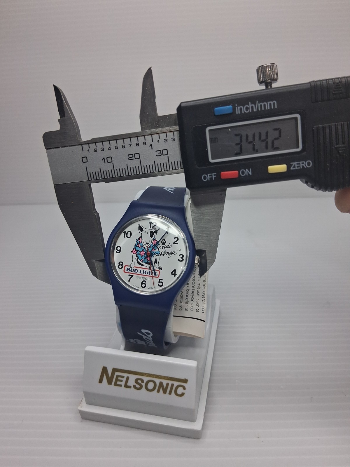 spuds mackenzie watch nelsonic