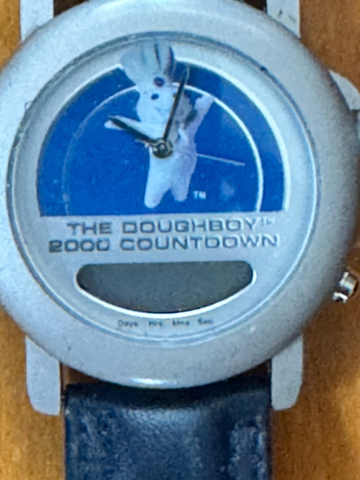 Pillsbury Doughboy 2000 Countdown Millennial Collector Wristwatch