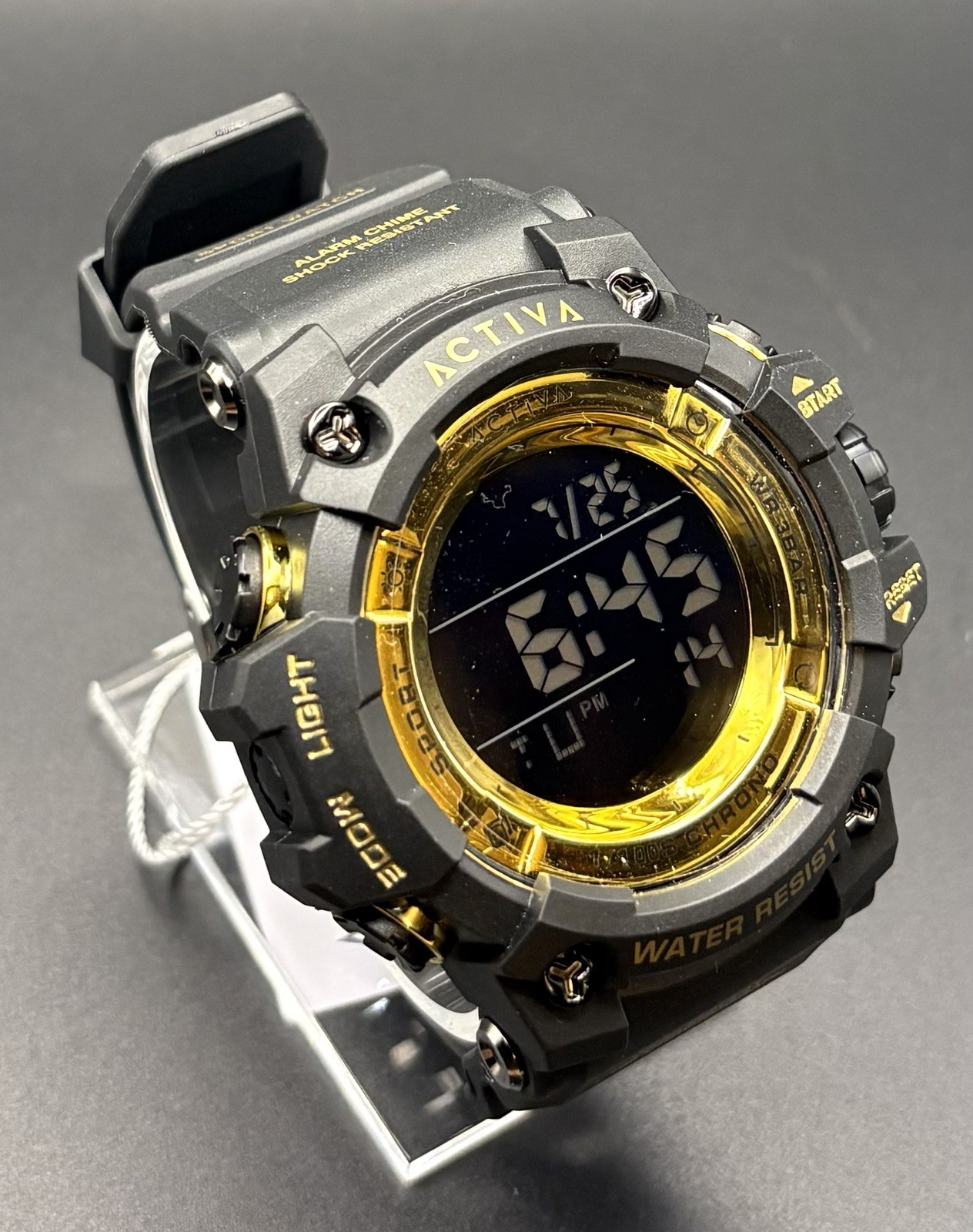 Activa Sync X Invicta Men’s Digital Watch – 50mm. Black (ACW8046-003)