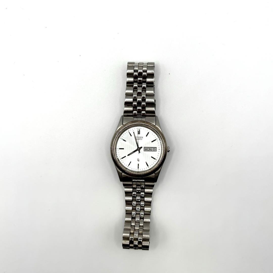 Working condition CITIZEN quartz wristwatch 6100-S96389 Jubilee