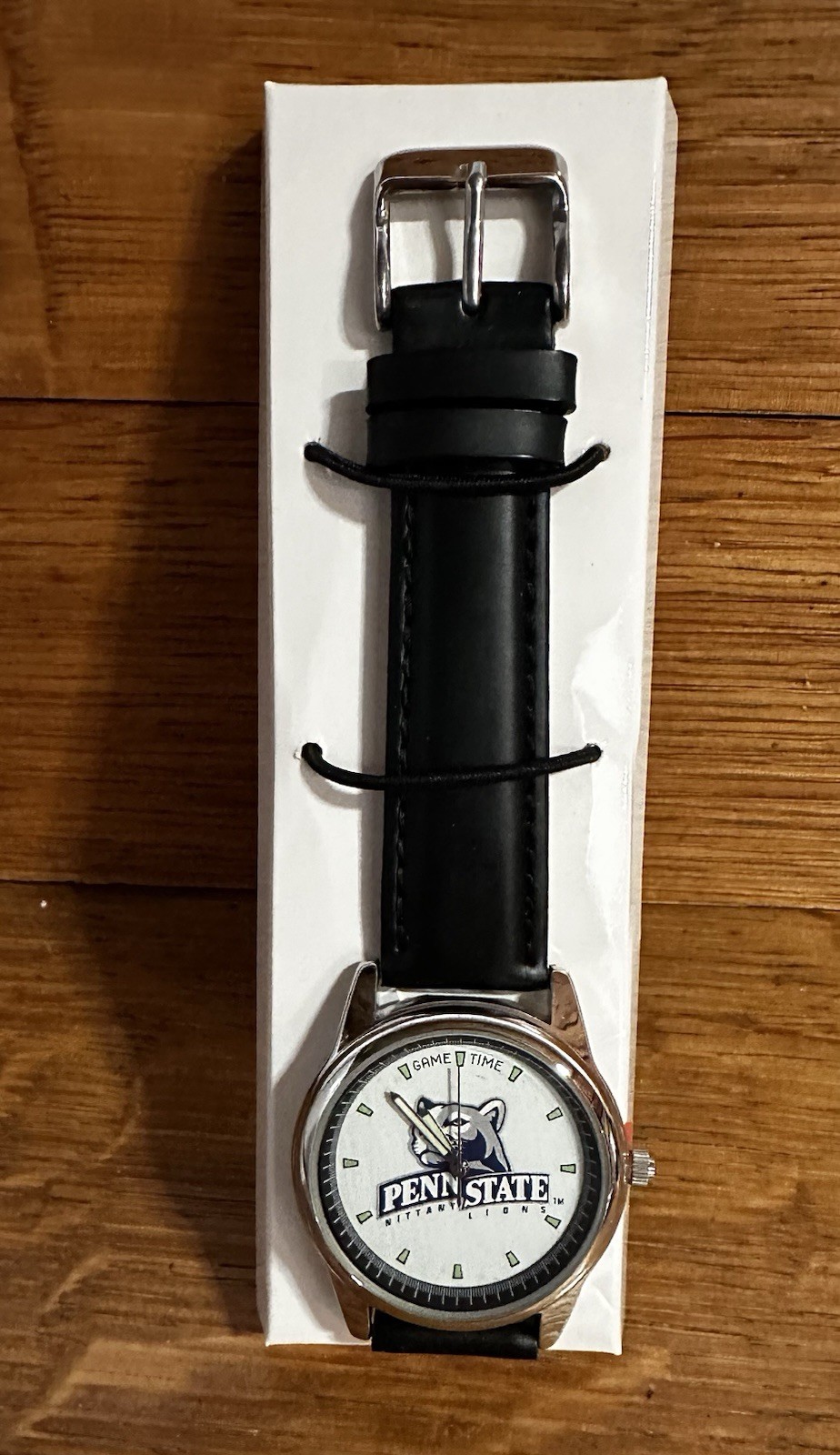 NOS Penn State Colliegate Game Time Round Dial Watch from Avon Nittany Lions