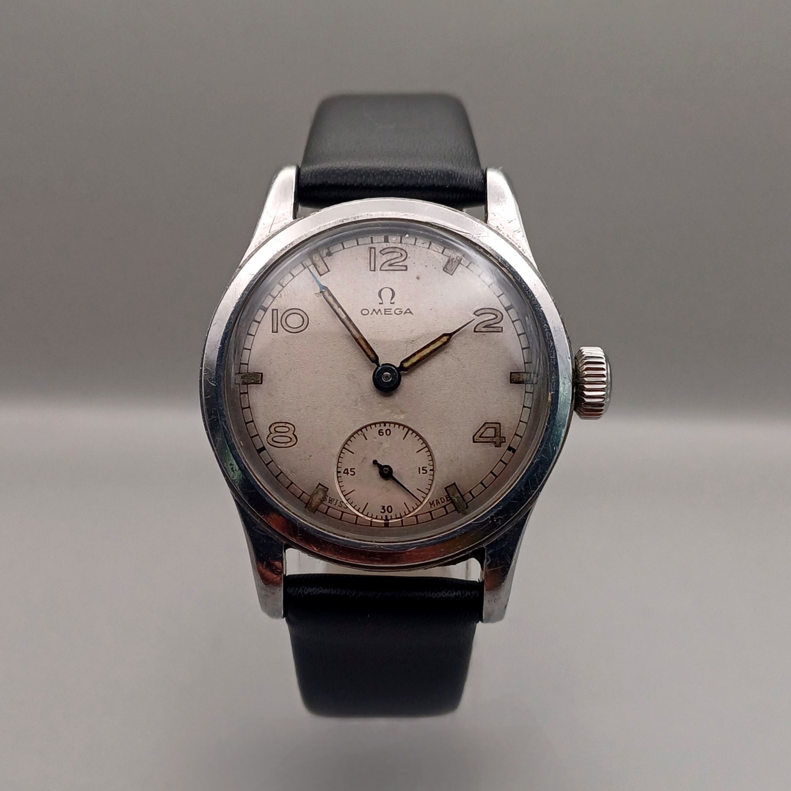 1939 WWII Omega 2165 | Issued To British Civil Service India | Vintage | 31mm |