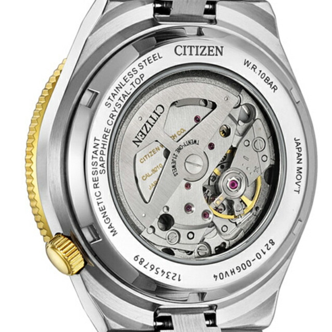 Citizen TSUYOSA Automatic Watch Red Dial Stainless Steel From Japan