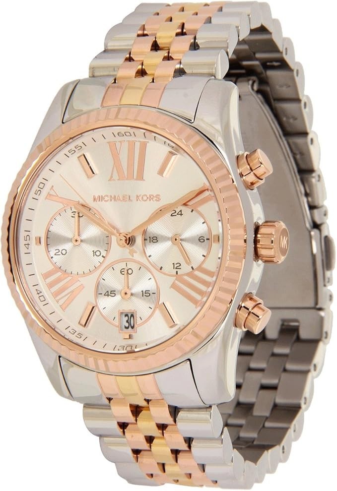 Michael Kors MK5735 Lexington Women’s Watch | Quartz Chronograph Movement | S…