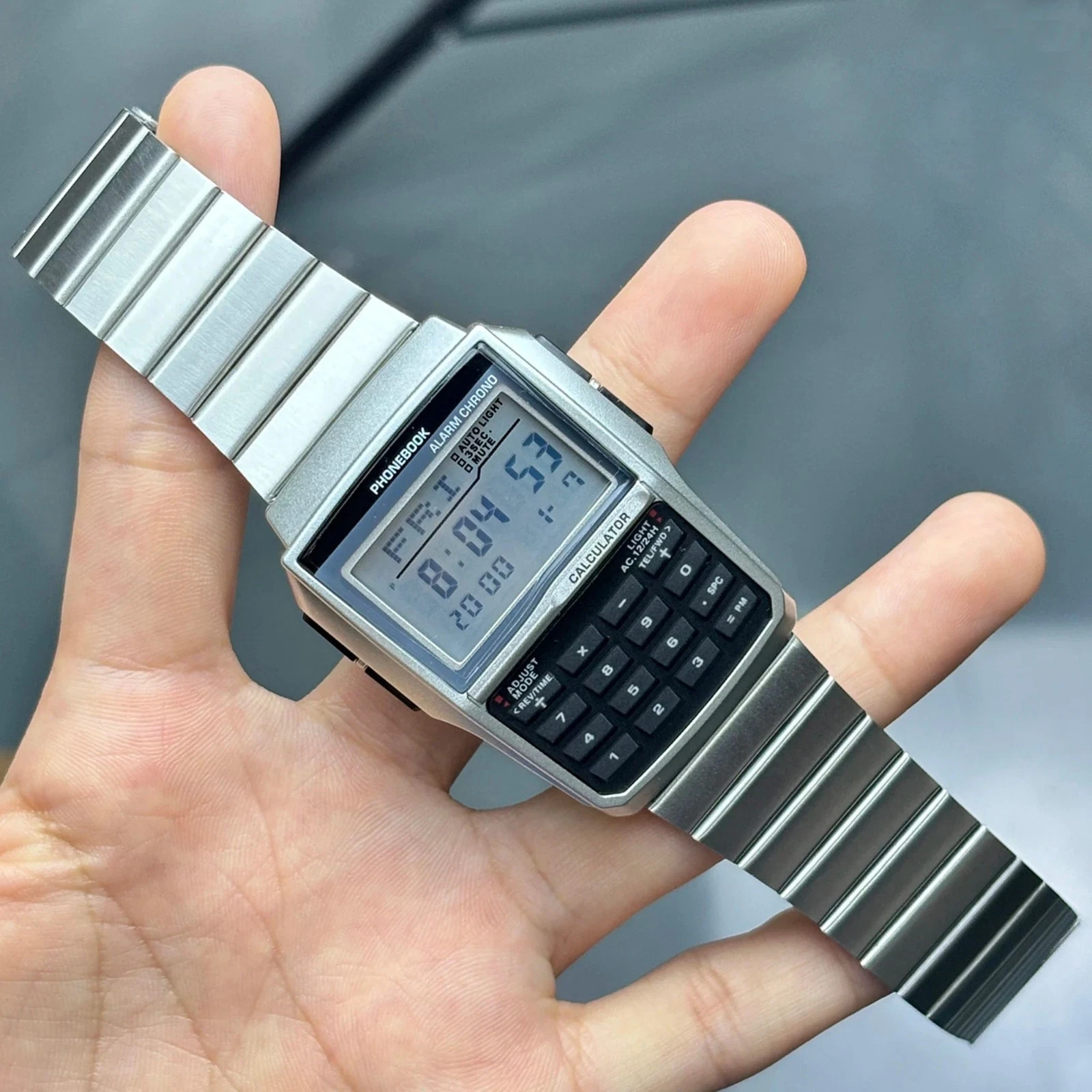 Computer Style Men’s Top Luxury Digital Sports Watch Multifunction Calculator
