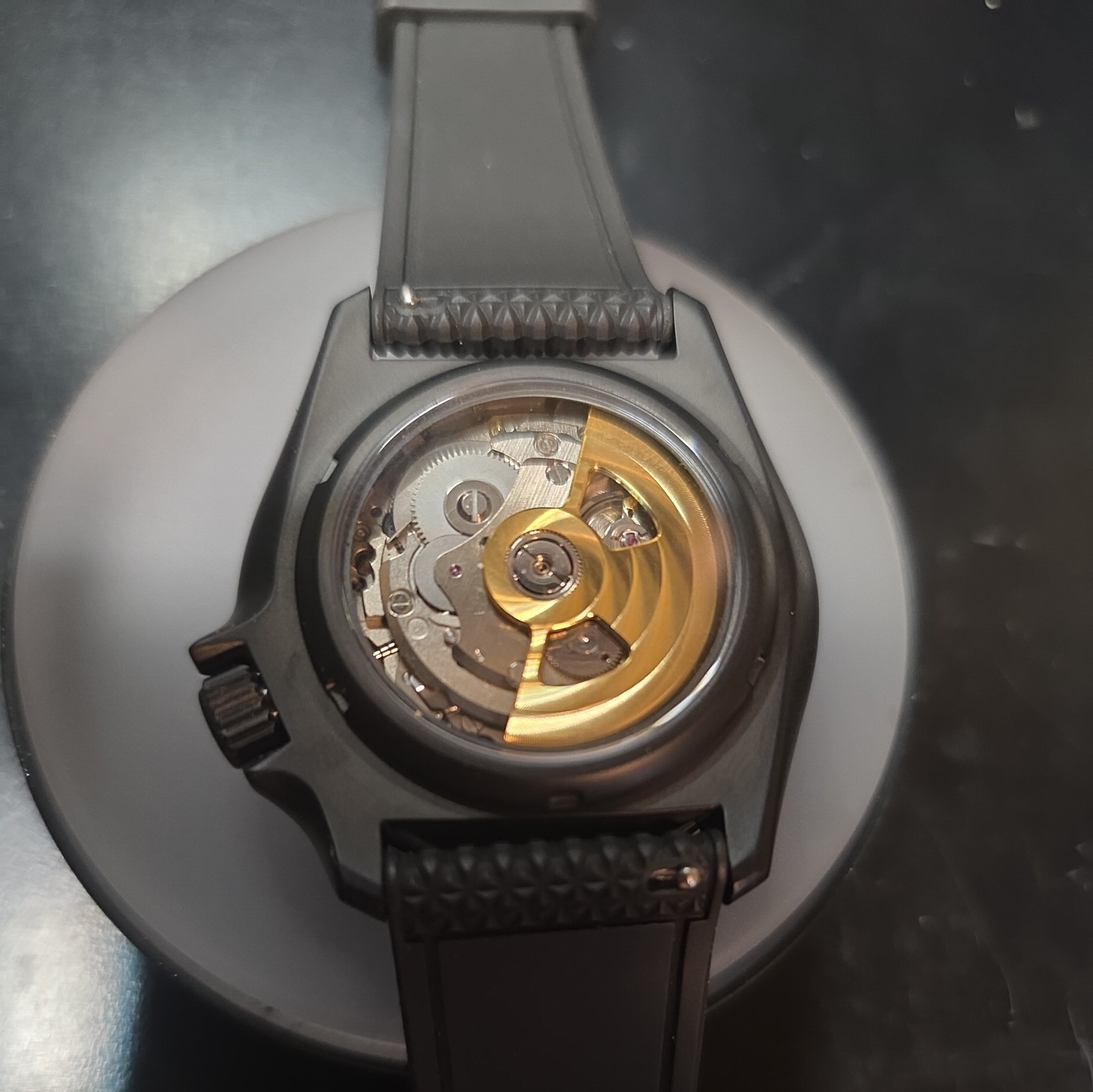 Custom built “Kaiju,” 42mm NH35Automatic watch with Sapphire Crystal