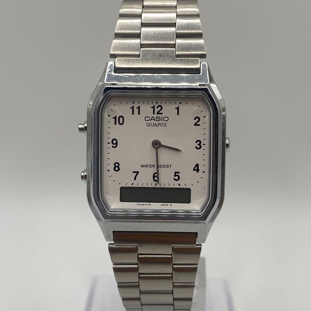 [Working Condition] CASIO AQ-230 Men’s Quartz Analog-Digital Watch