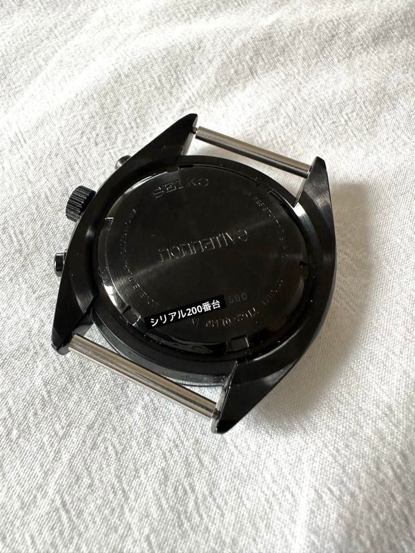 Nonnative Seiko Chronograph Quartz Watch Not Working 23cm 9.06in Rare Japan