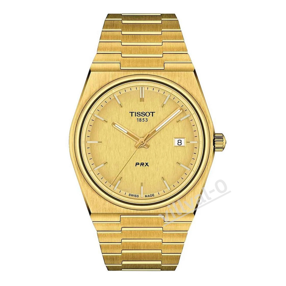 Tissot PRX Men’s Gold Watch – T137.410.33.021.00 Brand New