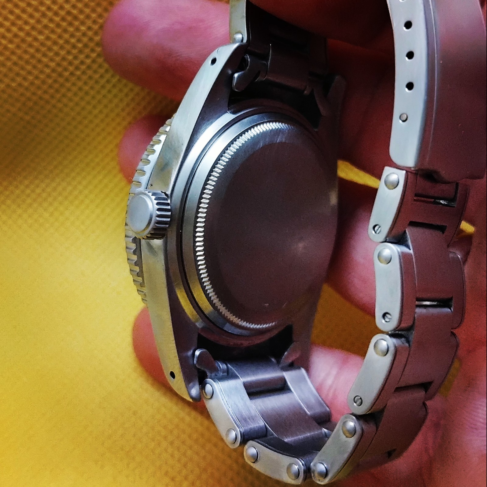 Vintage 38mm Custom Automatic Movement Men’s Watch -Hora-