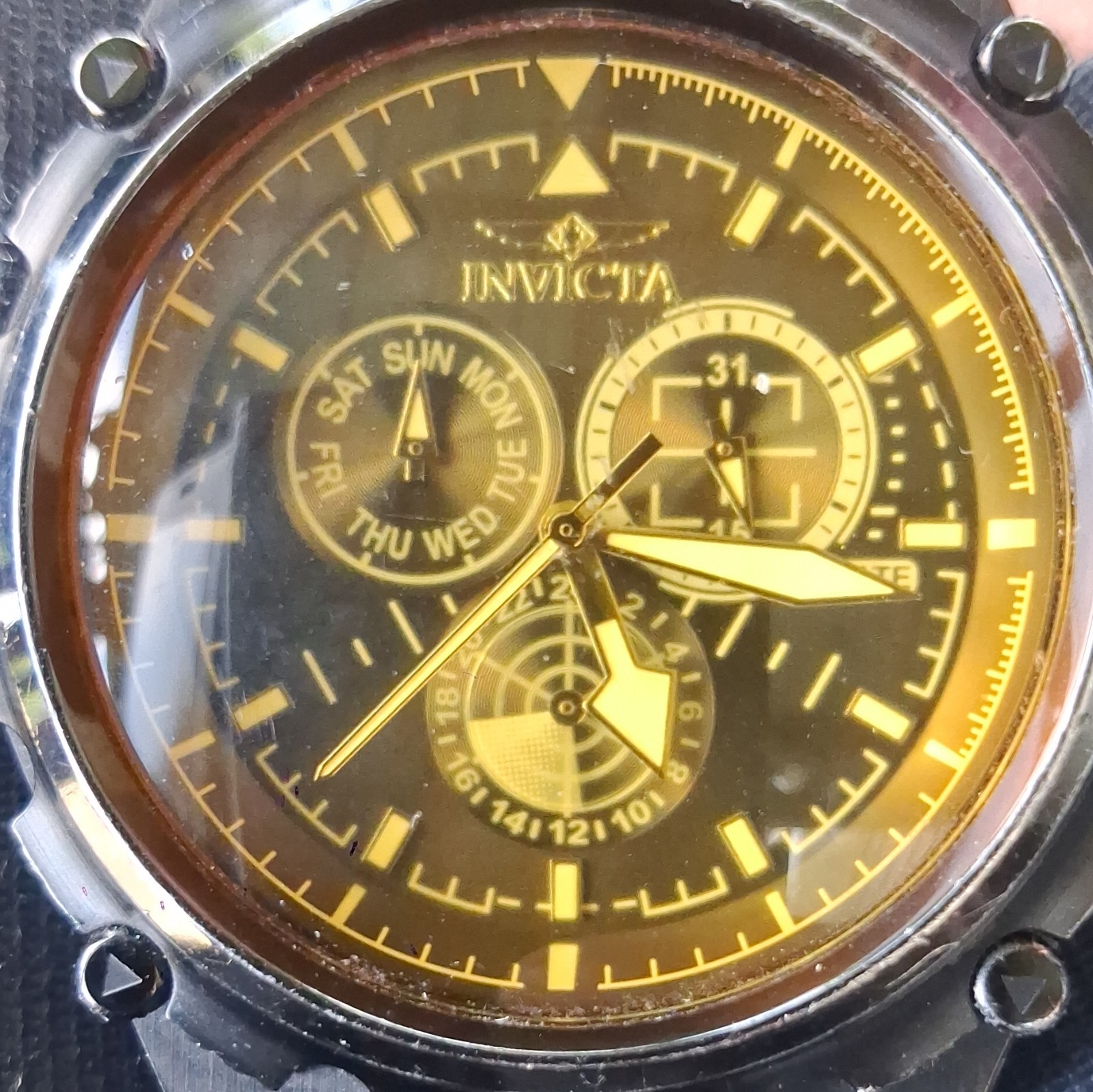Invicta 35580 Black/ Men’s Watch