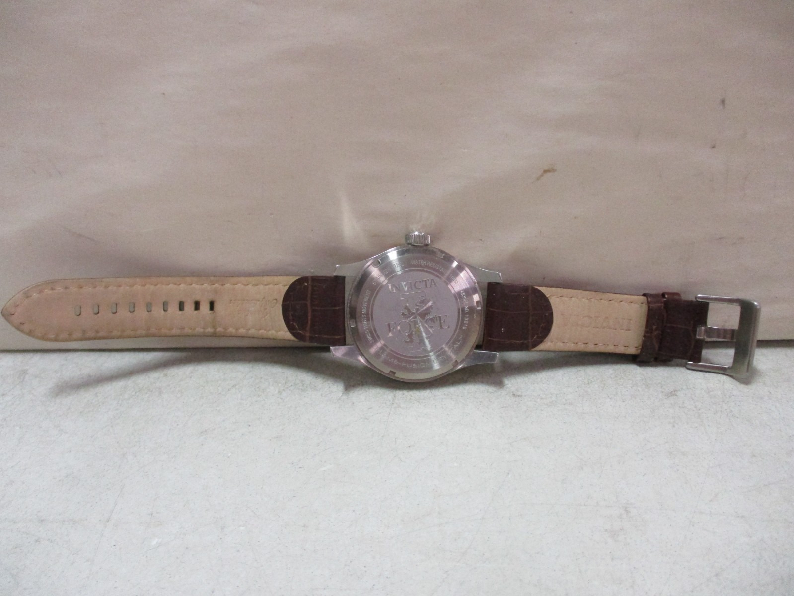 Invicta Mens I Force Quartz Multifunction Watch Model 13010