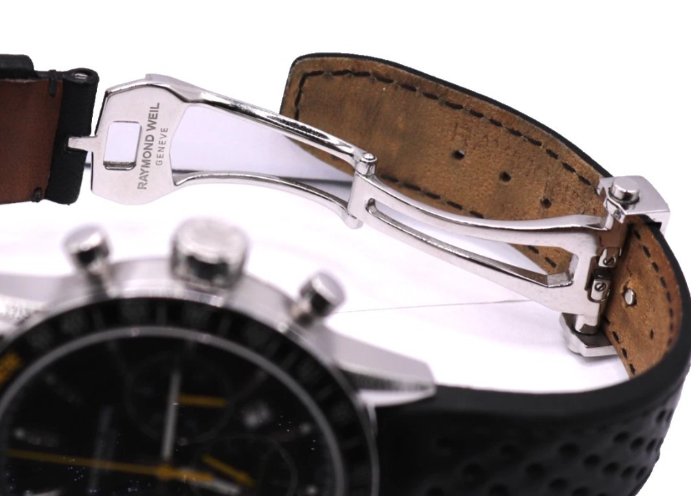 Raymond Weil Freelancer Chronograph 7740 43mm Automatic 100m Steel Watch LW-58
