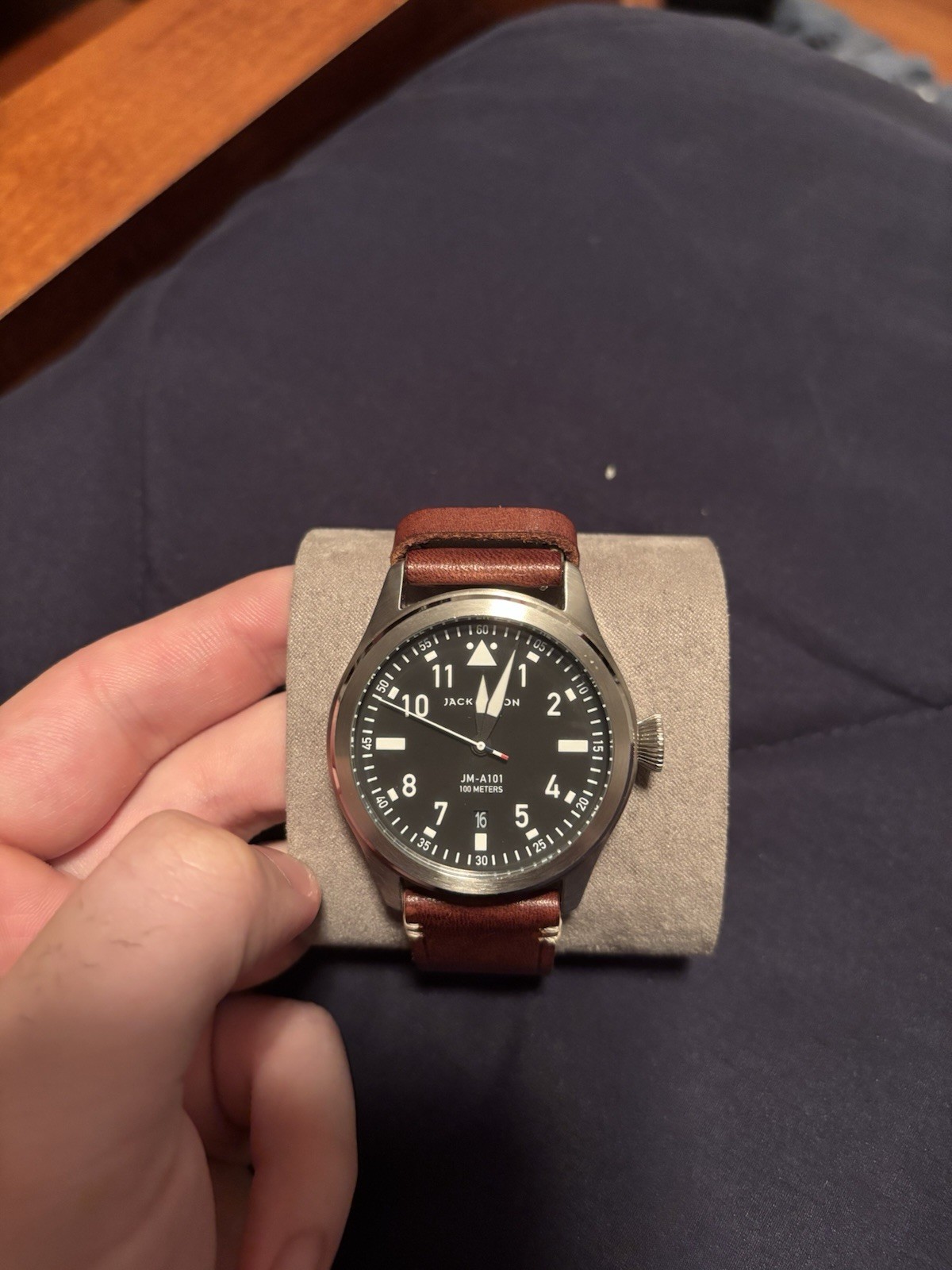 Jack Mason Aviator JM-A101 Gray dial Stainless steel case