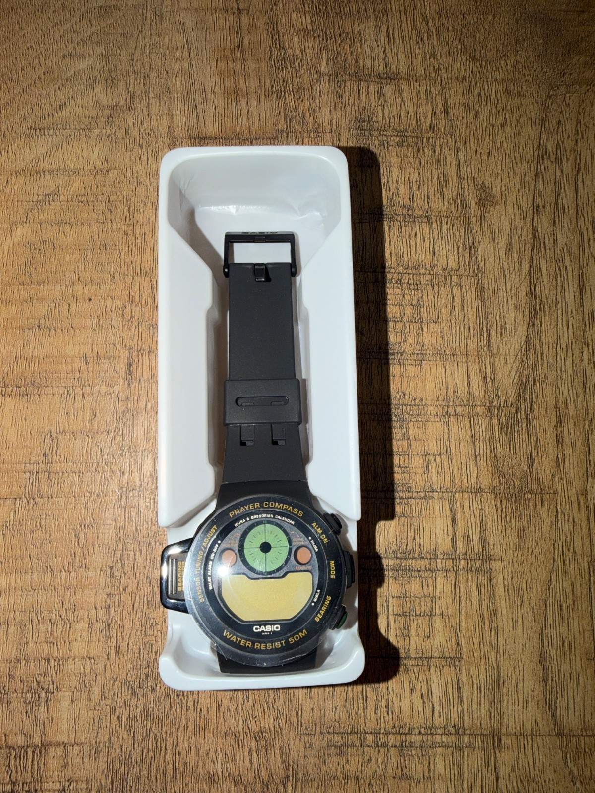 CASIO DIGITAL QUARTZ ISLAMIC PRAYER COMPASS QIBLA CPW-310 JAPAN MEN’S