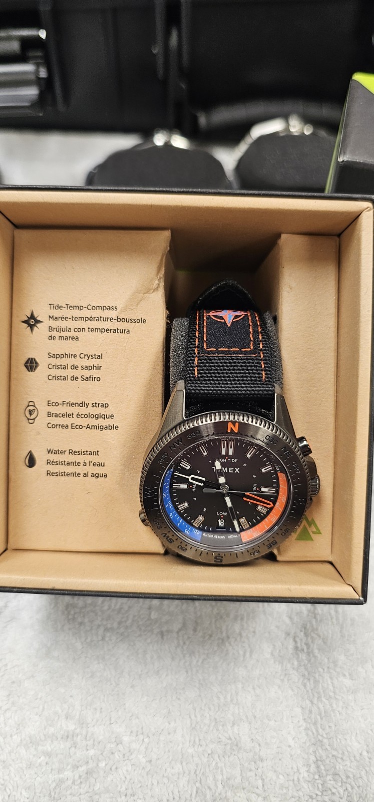Timex Expedition North Tide Temp Compass TW2V03900