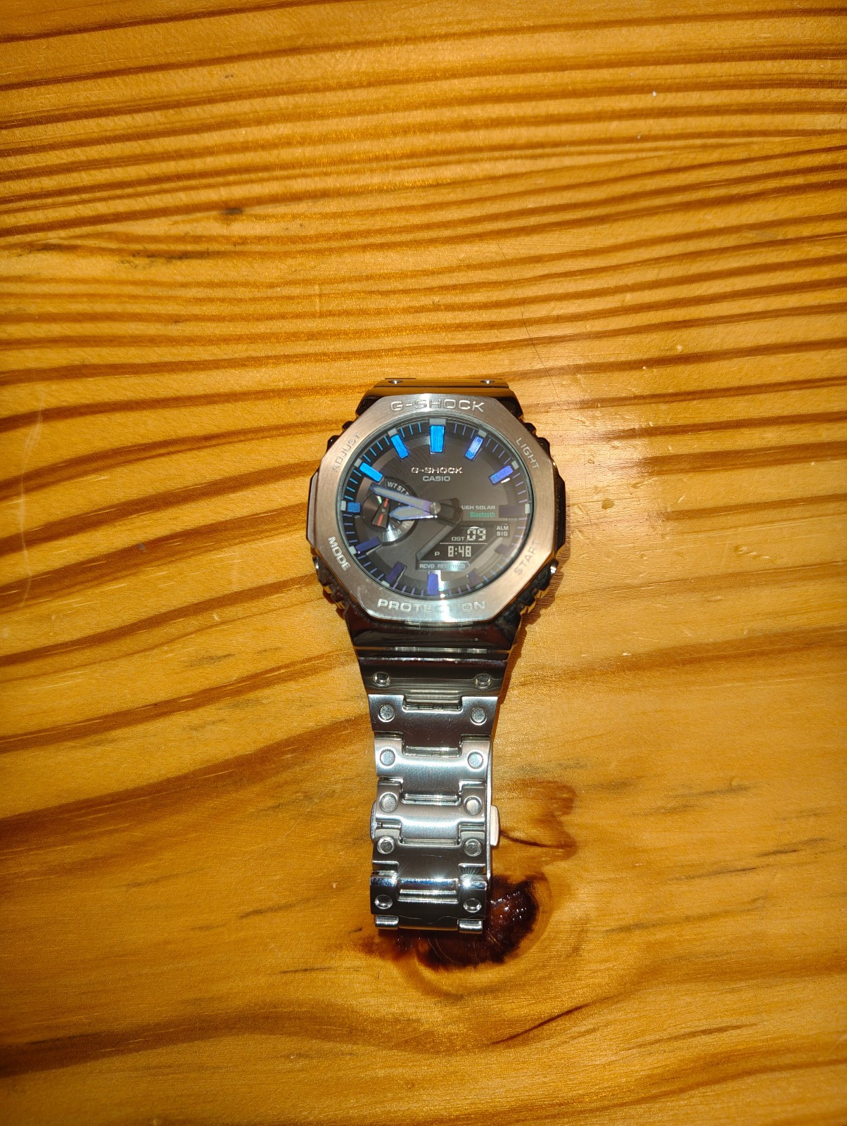 CASIO G SHOCK FULL METAL GM B2100PC 1AJF Purple/Blue Gradient Limited