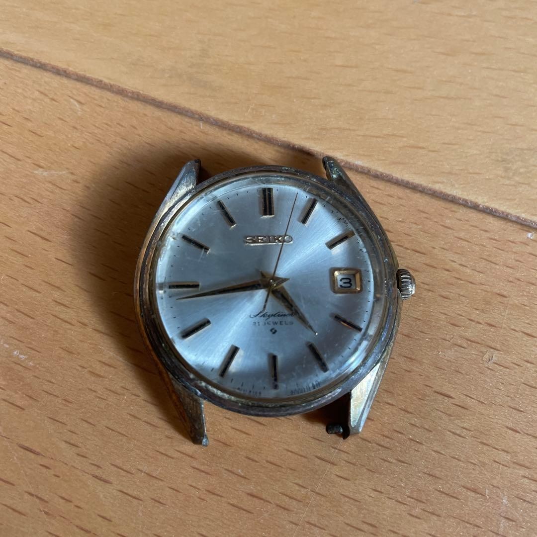 Seiko Skyliner 6102-8000 Vintage Manual Wind Watch Head 1969