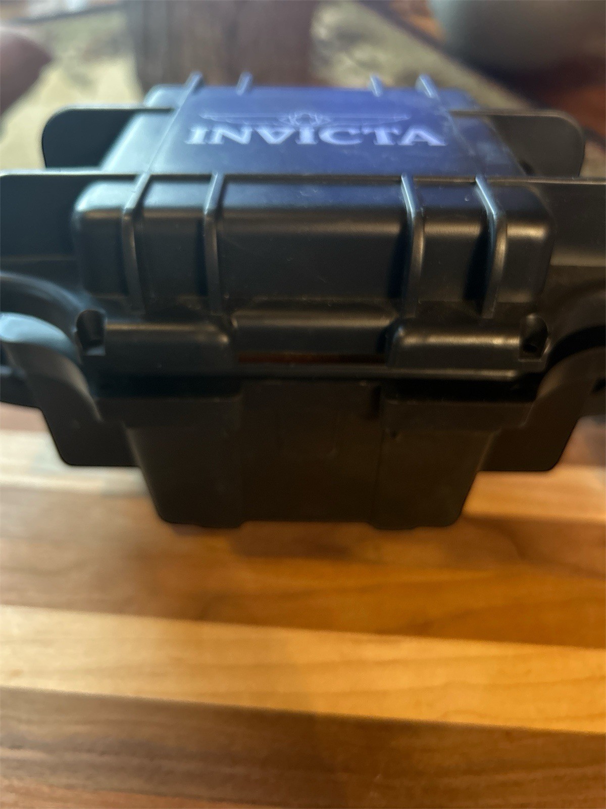Invicta Men’s 22933 I Force Quartz Stainless Black Dial. Black Leather. New