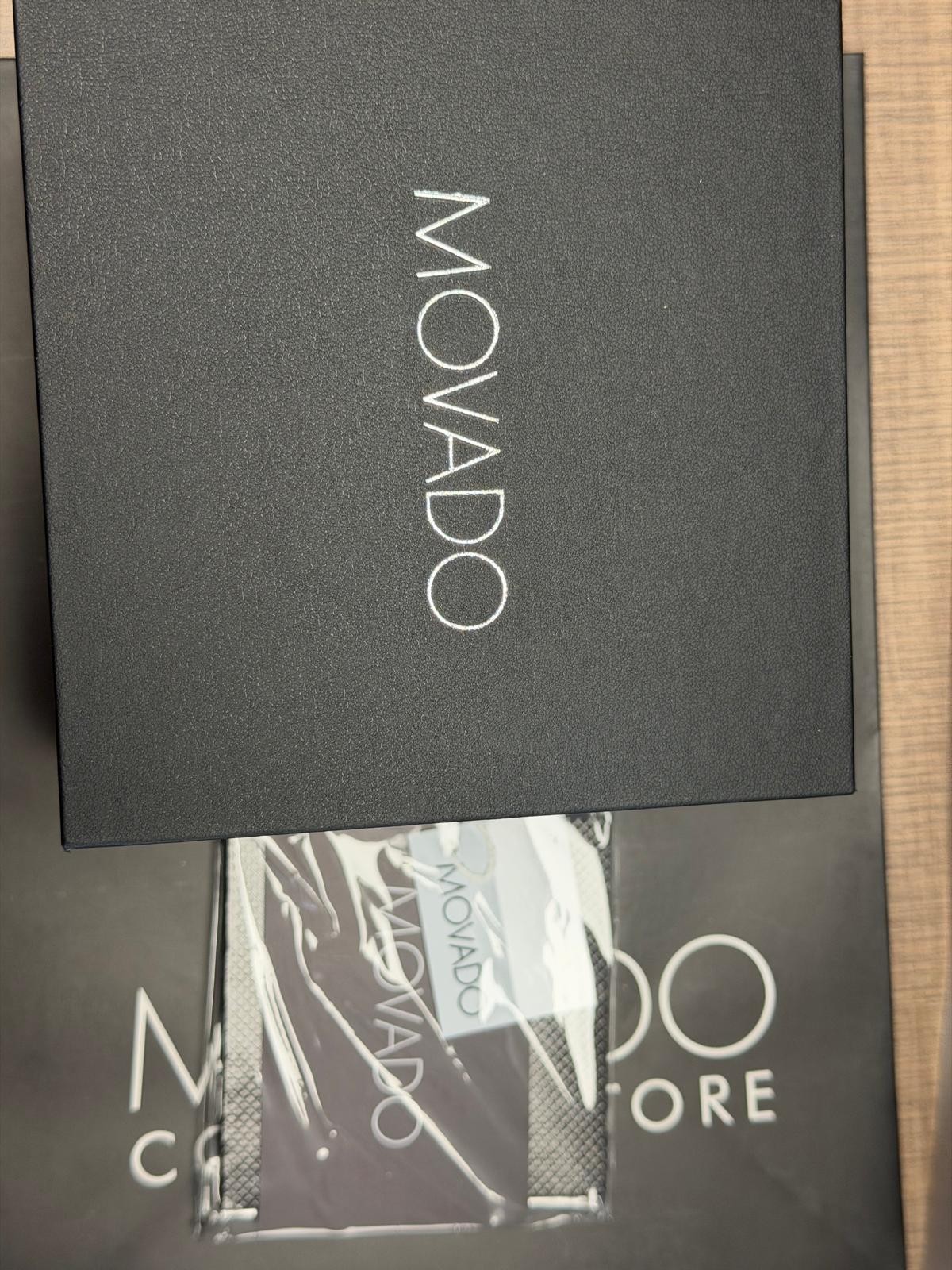 Movado Bold Series Silver Stainless Steel Mesh Silver Dial Quartz Watch for Men