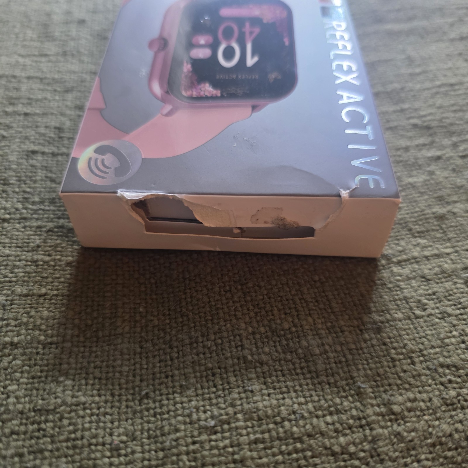 Reflex Active Series 23 Smart Watch – RGP Pink Strap Calling Series