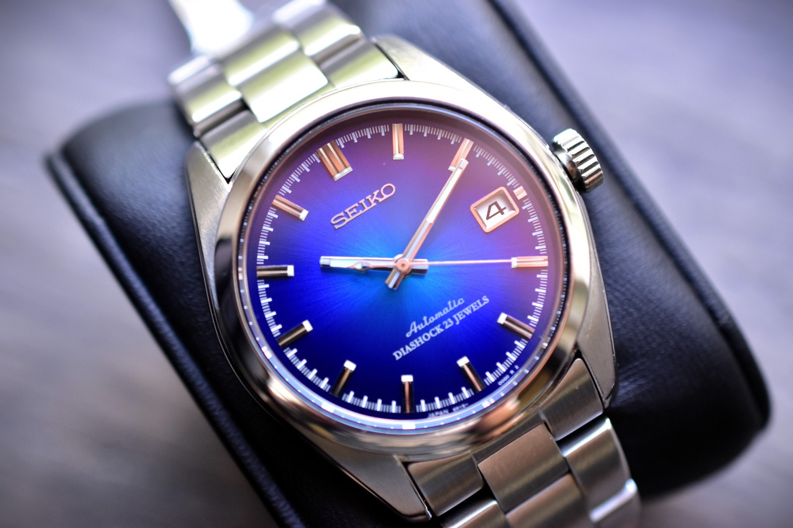 RARE & Excellent Electric Blue Seiko SARB009 – Complete w/ Box & Papers