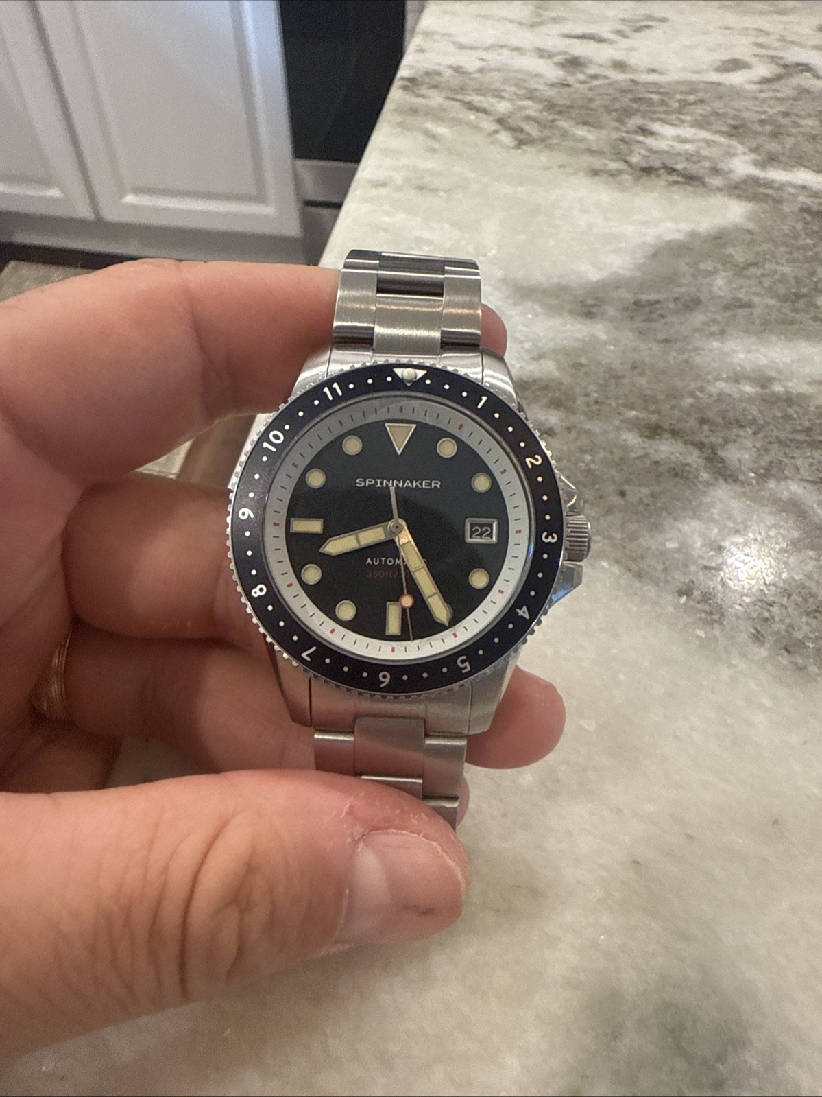 Spinnaker Croft Automatic Watch Blue