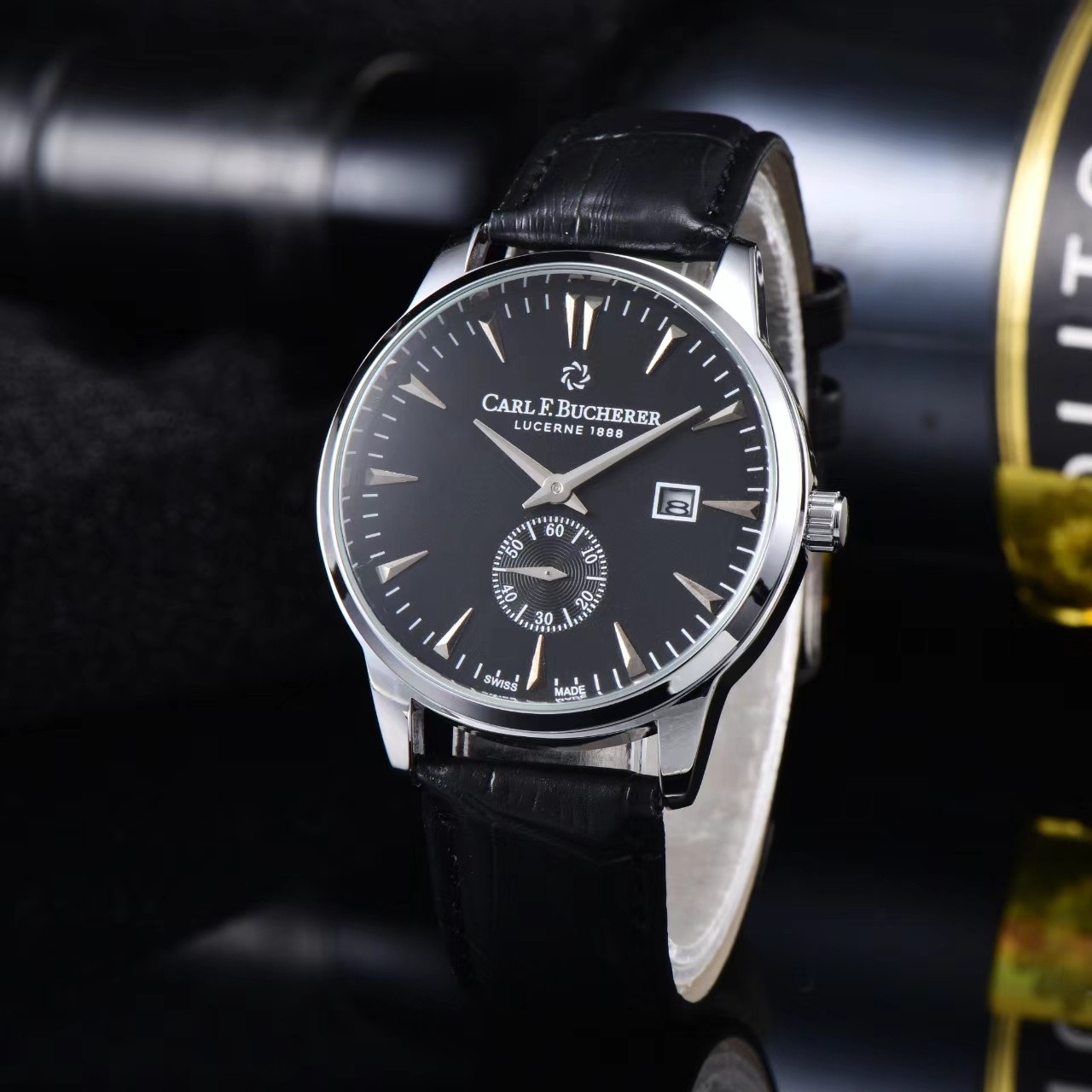 Carl F. Bucherer Multi-Function Watch All Dial Functions Perfect Working