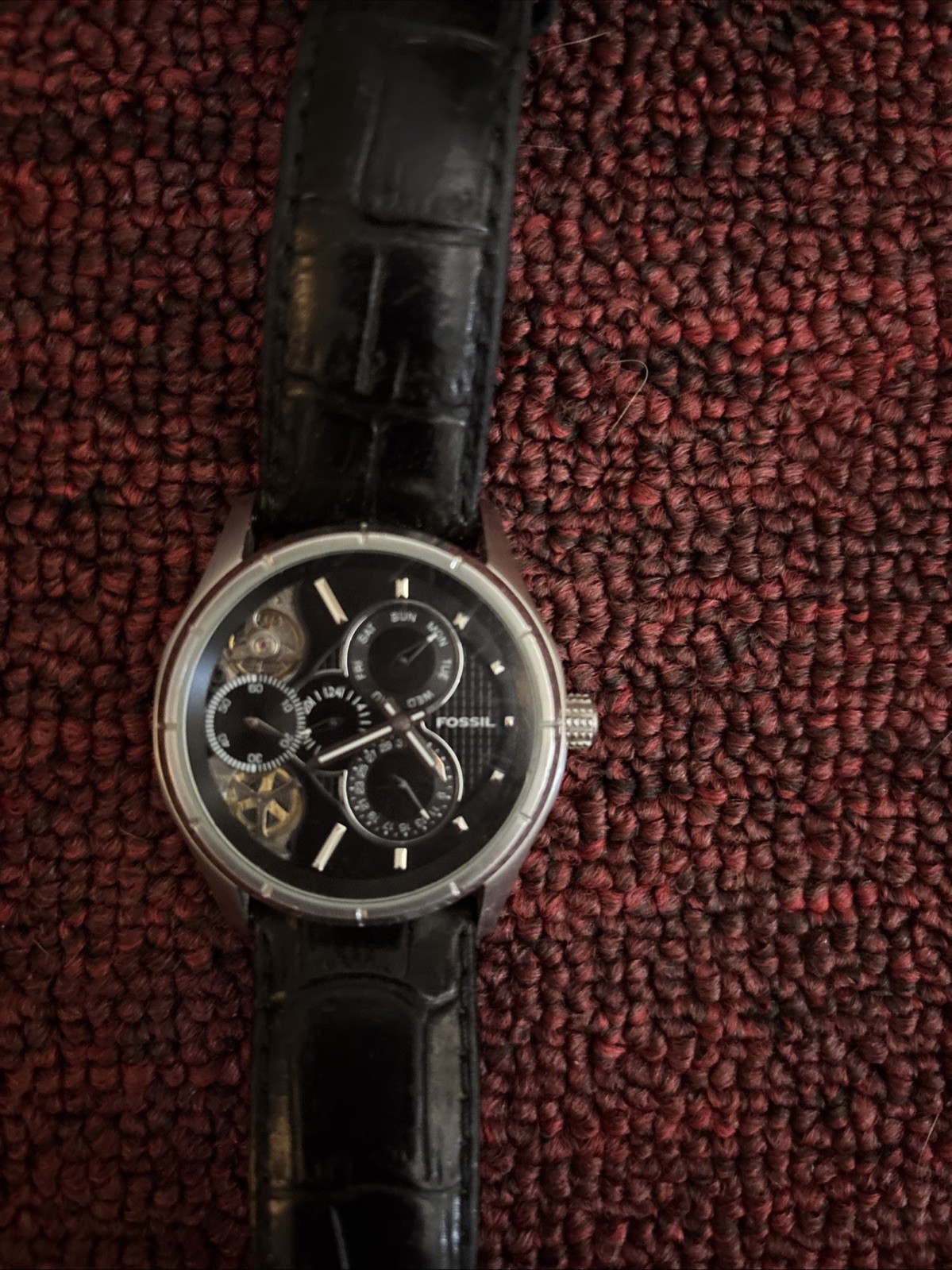 Fossil Men’s Leather Strap