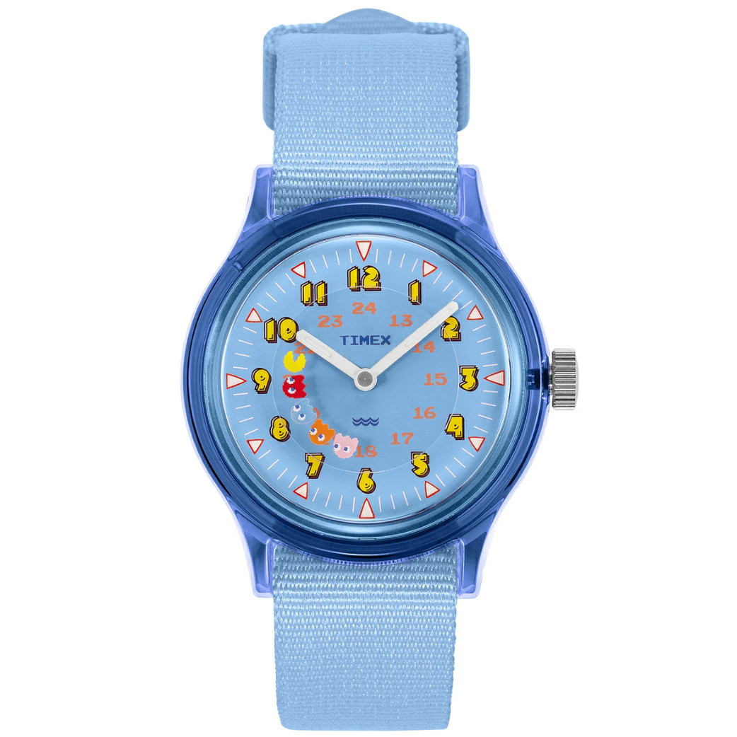 TIMEX PAC-MAN Collaboration Camper Wrist Watch Pac Man Pacman TW2V94000
