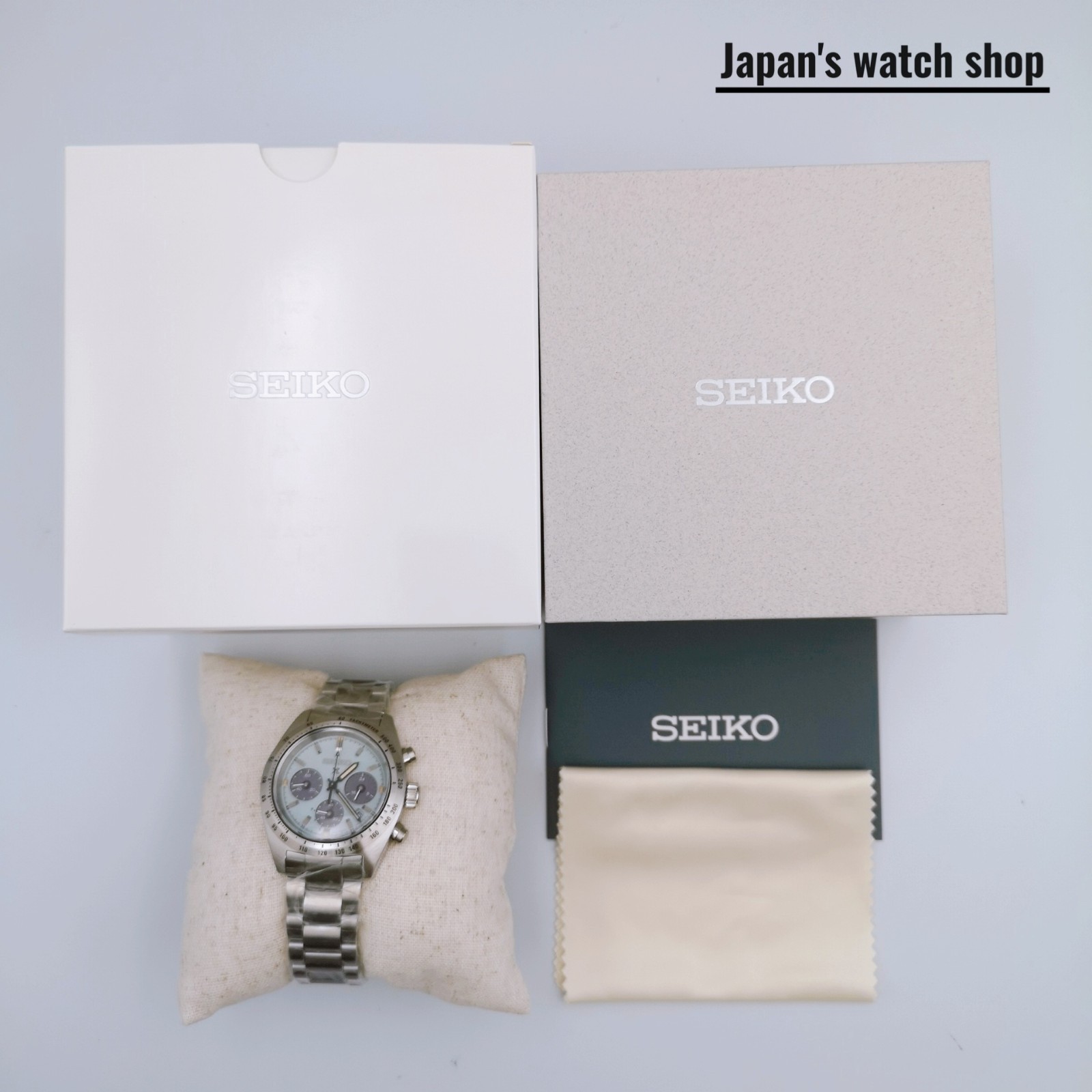 SEIKO Prospex Speedtimer SBDL129 Opal Green Chronograph Men’s Watch New in Box