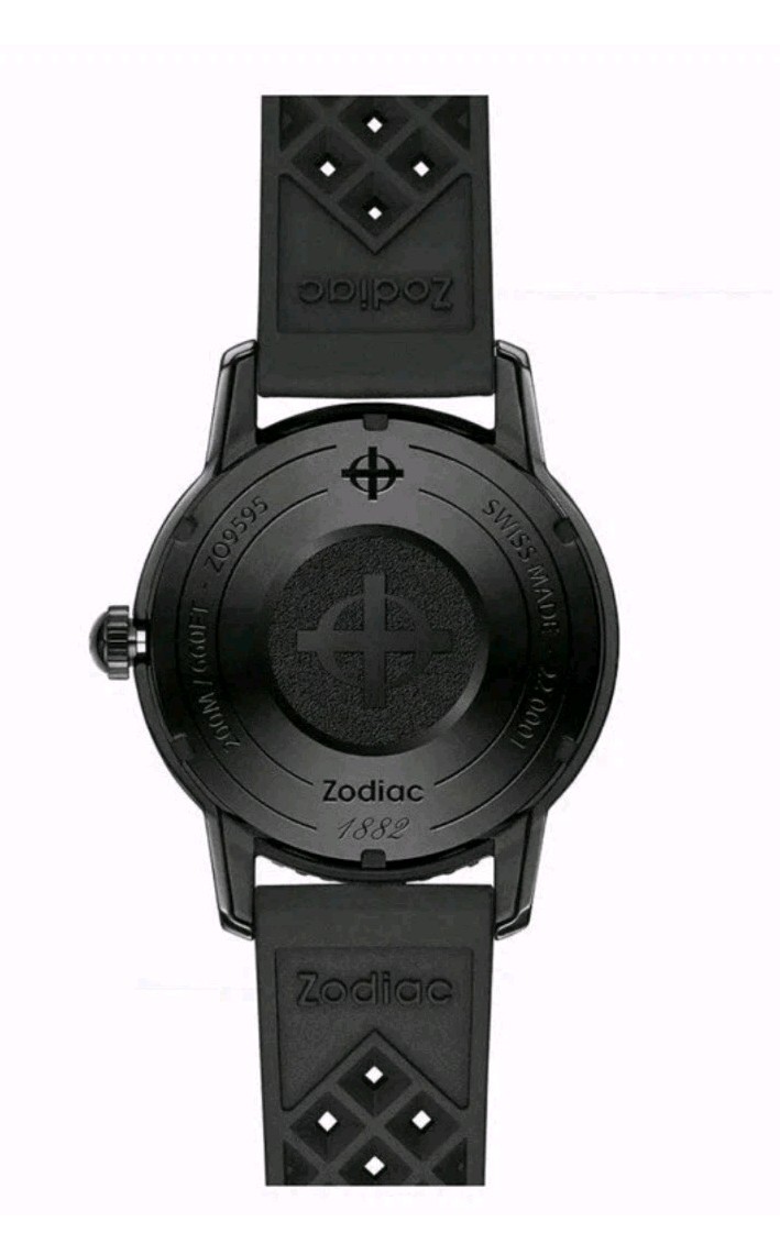 NEW Zodiac Super Sea Wolf Ceramic Compression Diver Automatic Watch Blue ZO9595