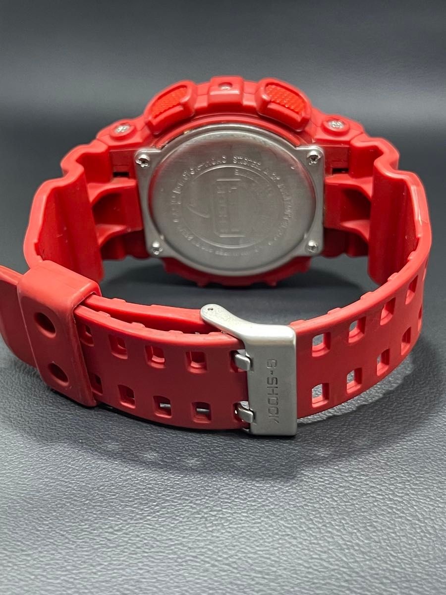 CASIO G SHOCK GA 110AC 4AJF Blue Red Series Red CASIO Ana Digi Red Quartz