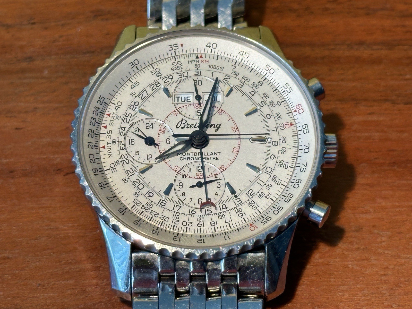 Breitling Navitimer Montbrillant Datora A21330 Complete service by Breitling