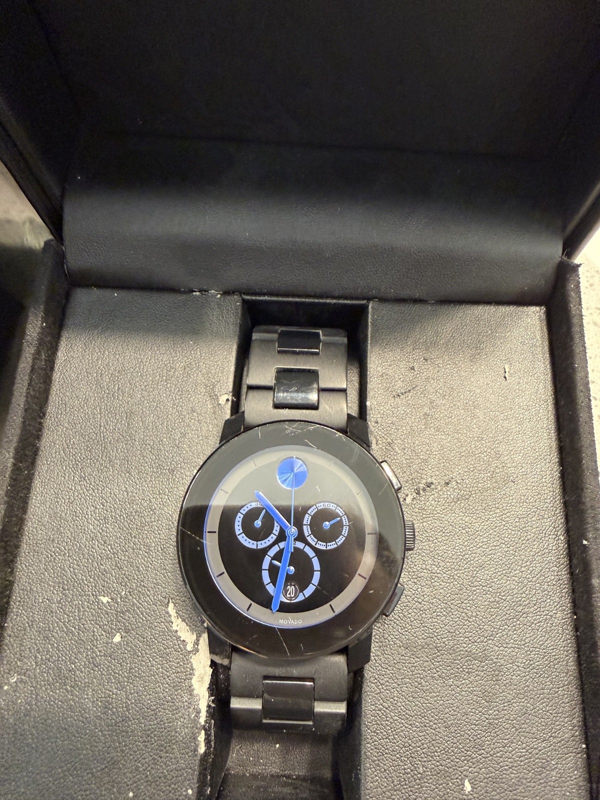 Movado Bold TR90 Men’s Black Watch – 3600101