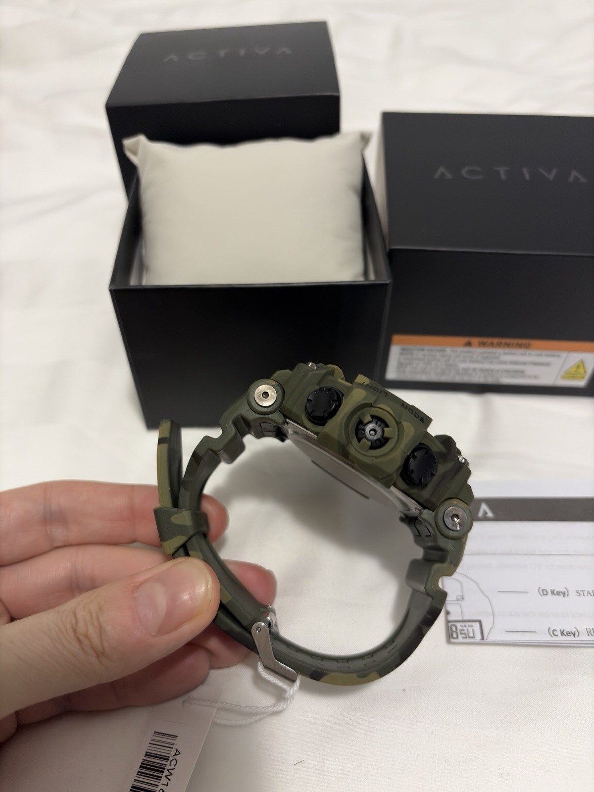 Activa X Invicta BlackOps Digital Men’s Watch – 56mm ACW1637-004 (NEW) Camo