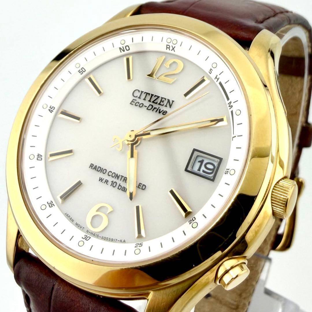 [Working Condition] Citizen Eco-Drive Radio-Controlled Watch H415 Solar Me【USED】