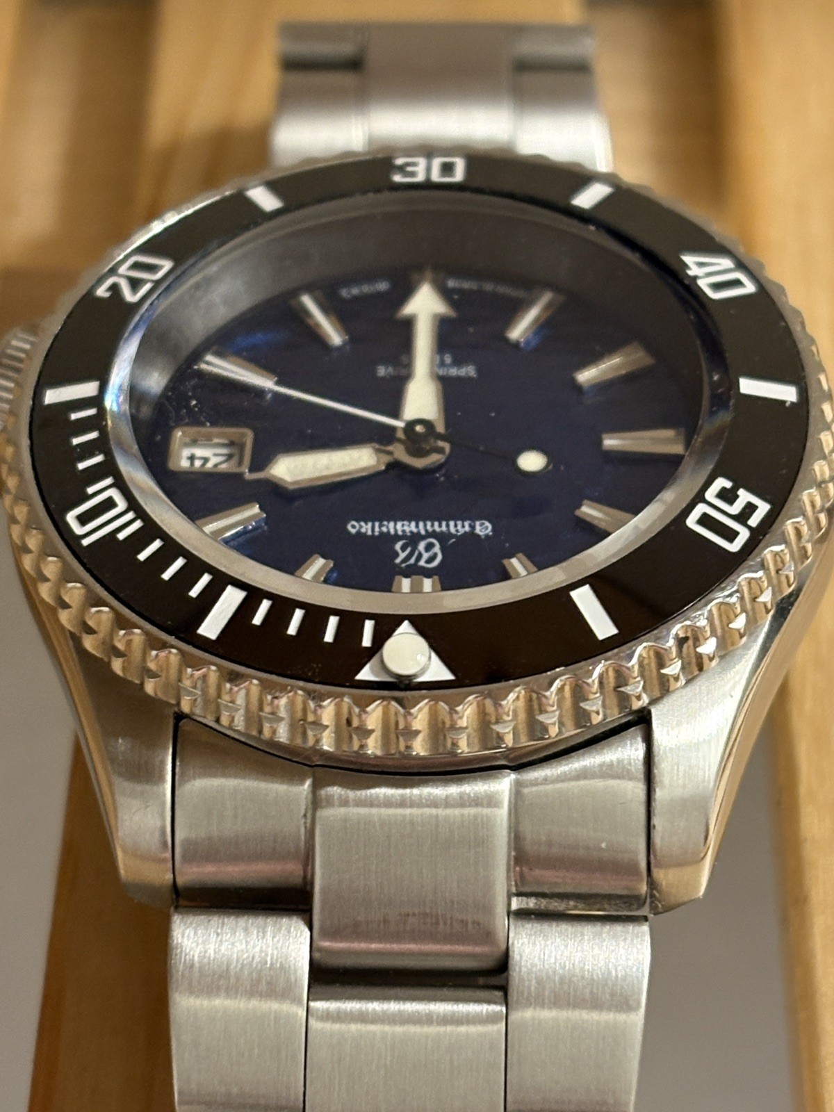 Slim Turtle Diver Watch Men Automatic TMi NH35 41.2mm Sapphire Sterile Dial 316L