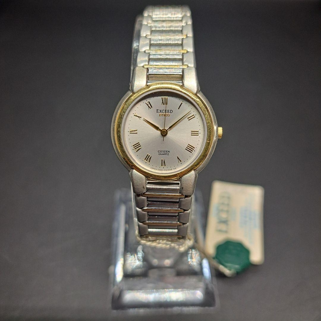CITIZEN EXCEED Ladies Quartz Watch Silver 23cm Band