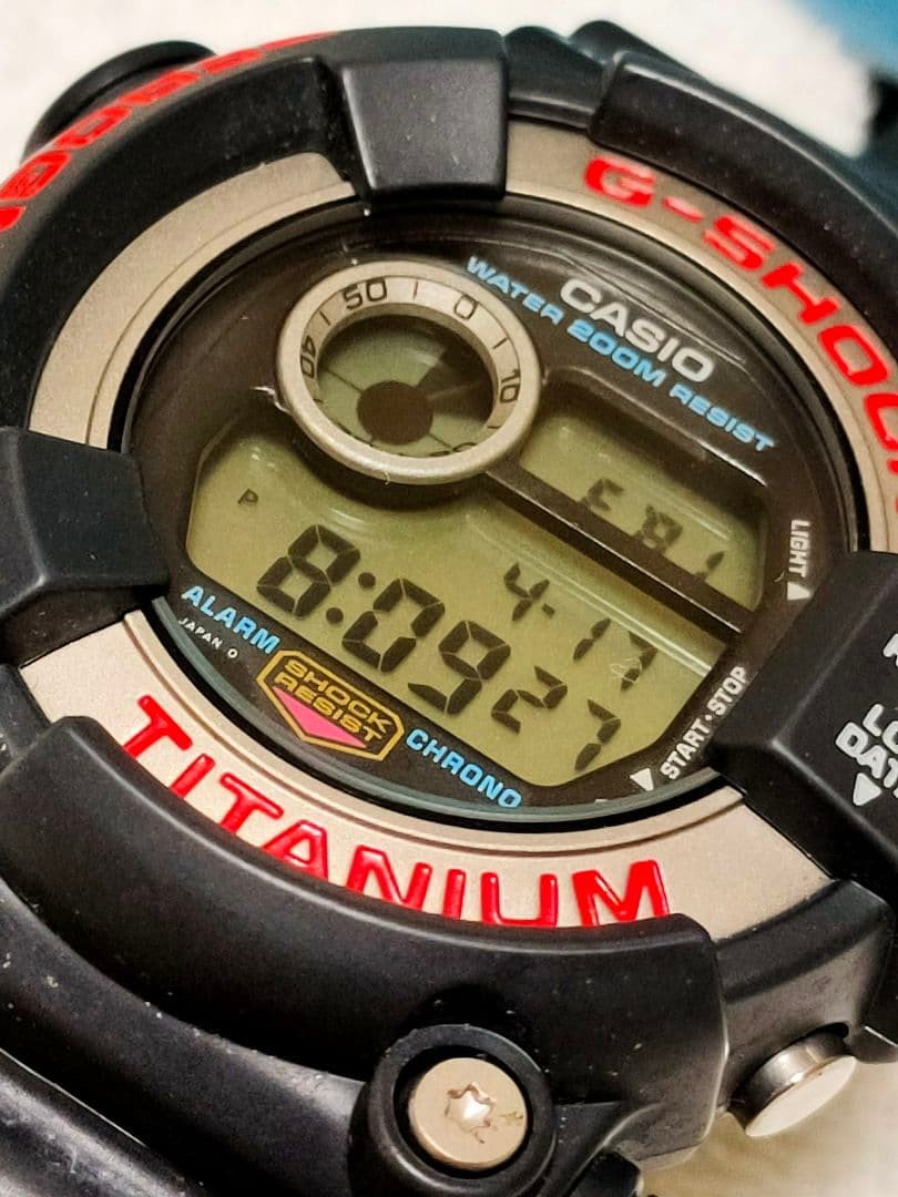 G SHOCK FROGMAN DW 8200 TITANIUM Casio
