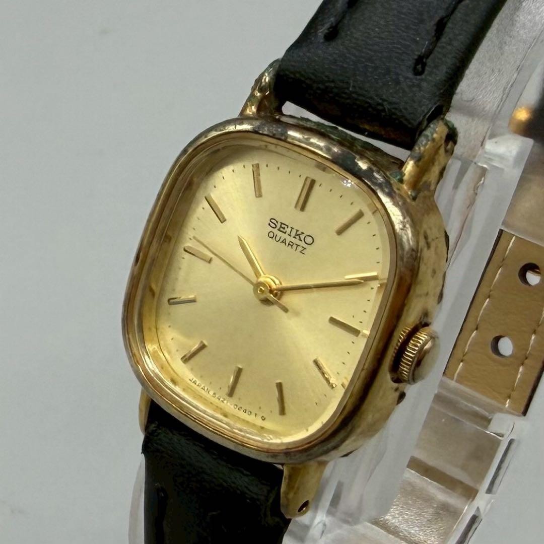Working condition ✨ SEIKO Quartz Watch Gold