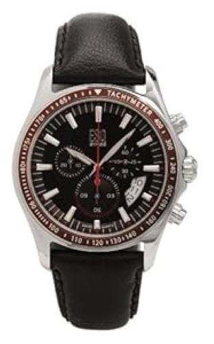 ESQ Movado Men’s 7301315 Criterion Chronograph Brown Dial Black Leather Watch