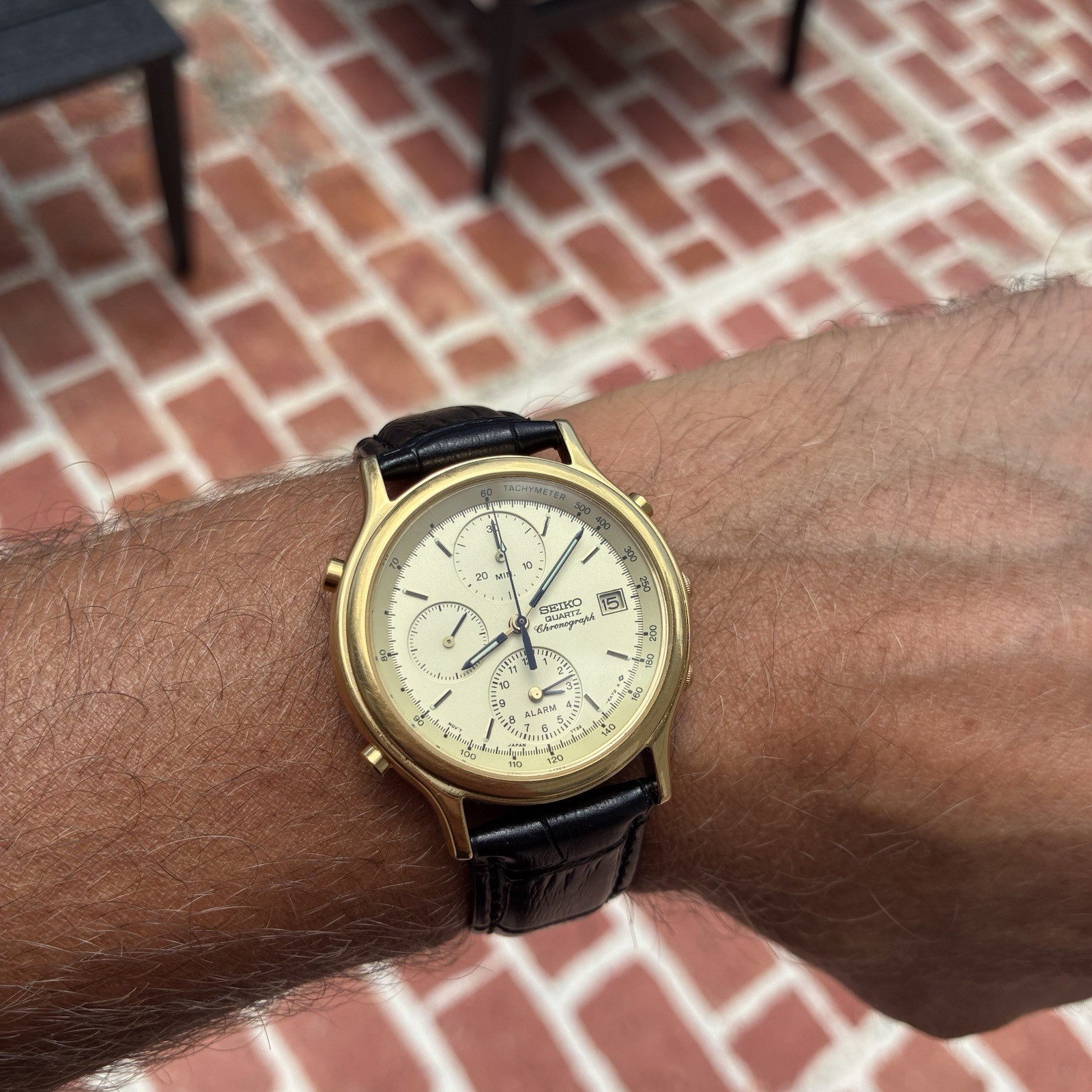 STUNNING Seiko Chronograph Men’s Watch Read Description