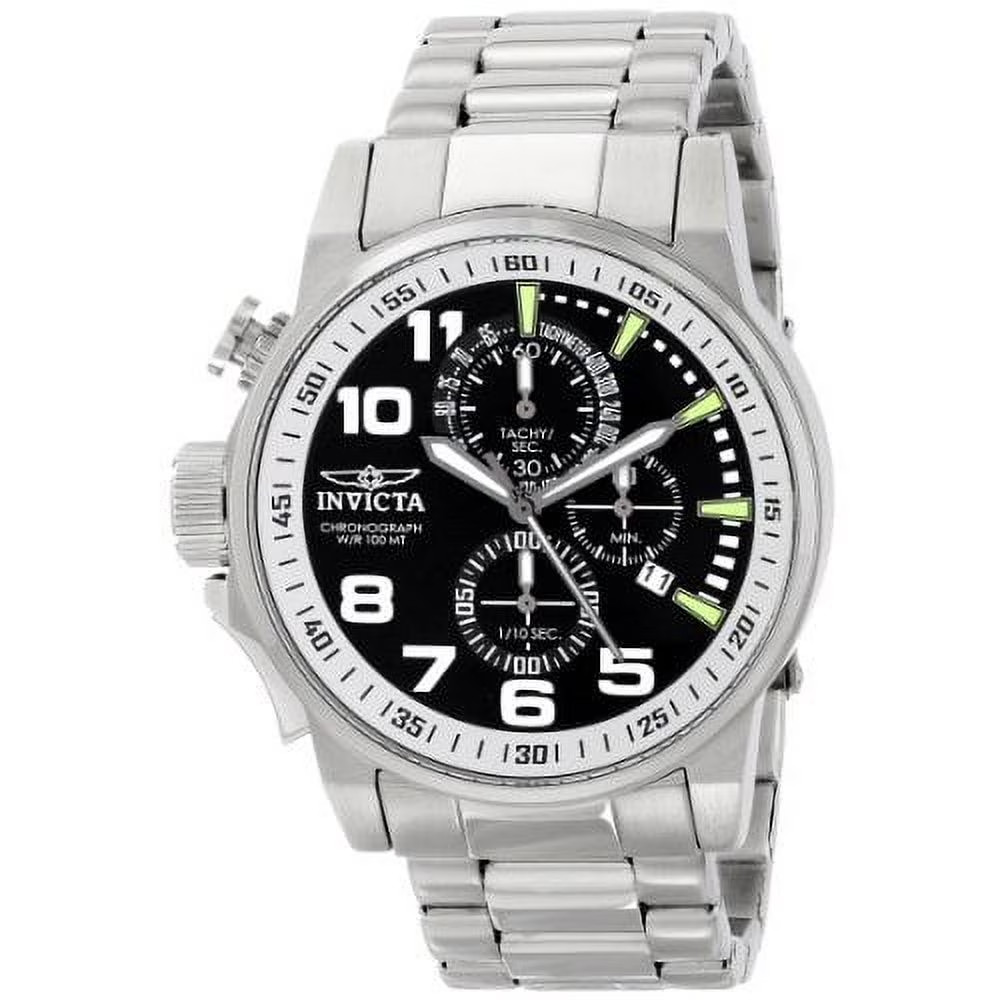 Invicta Men’s 14955 I-Force Quartz Multifunction Black Dial Watch