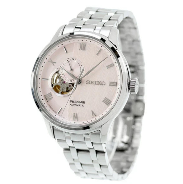 SEIKO Presage SARY261 Japanese Garden Pale Pink Automatic Mechanical Men Watch